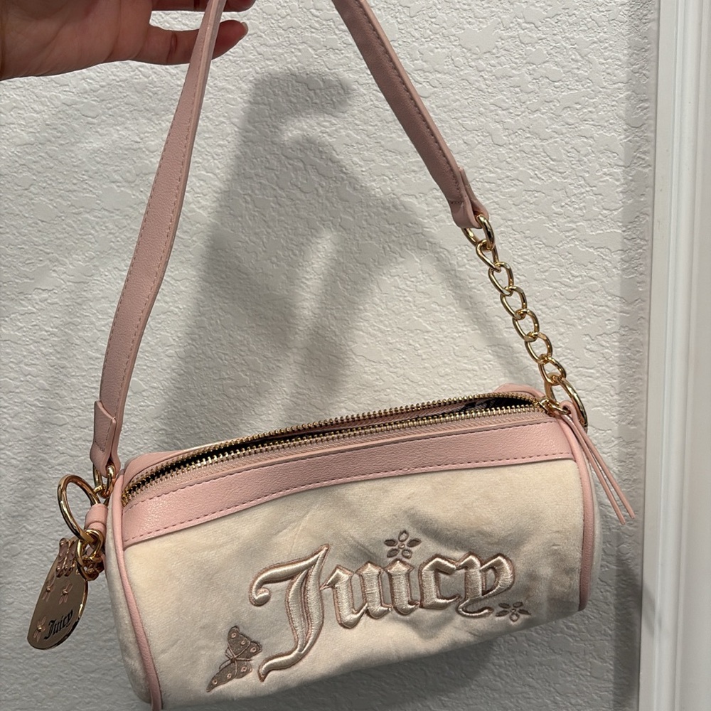 Juicy Couture Butterfly Barrel Shoulder Bag